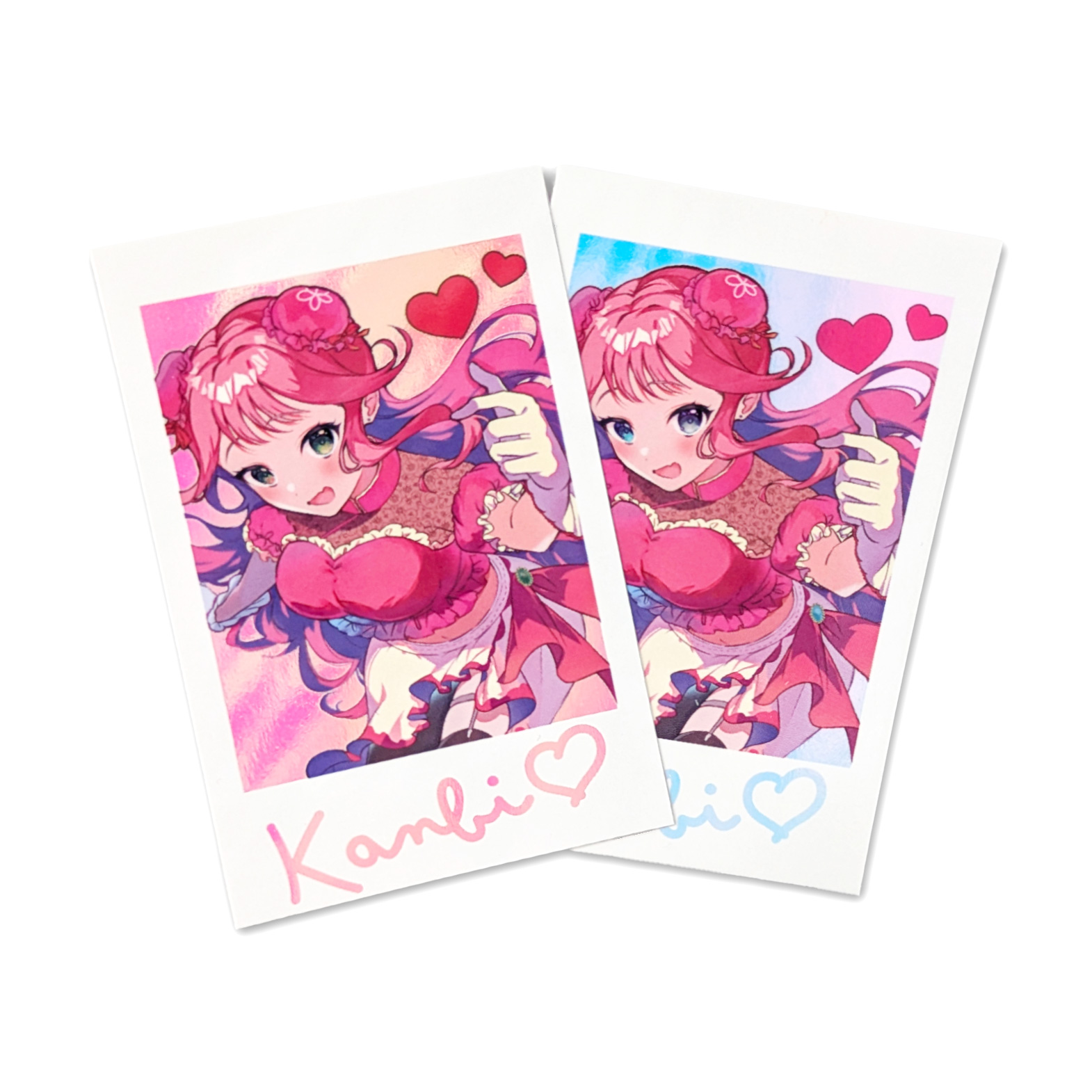オーロラチェキ風カード - 関西美術印刷 同人誌印刷・グッズ・CD＆DVD